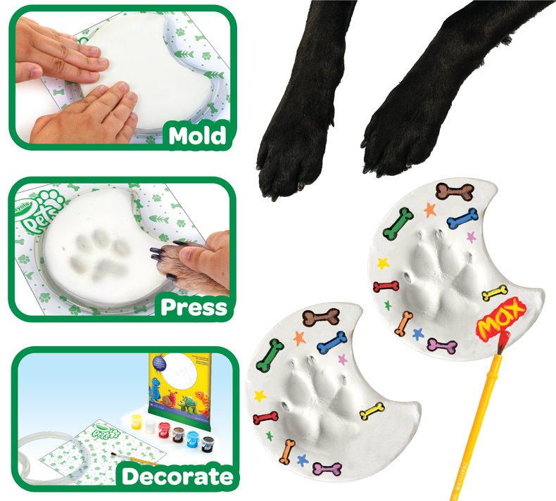 Crayola Pets Paw Print Keepsake Kit, Moon